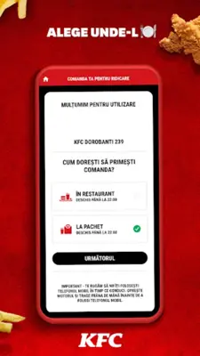 KFC România android App screenshot 2