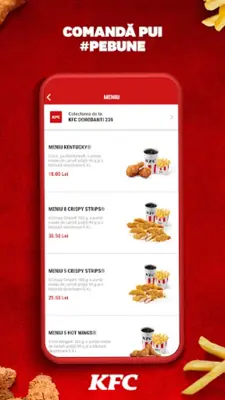 KFC România android App screenshot 3